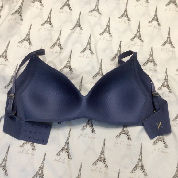 Stunning Knix Wingwoman Bra Size 6 Slate Blue - Picture 6 of 7